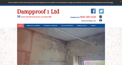 Desktop Screenshot of dampproof1ltd.com